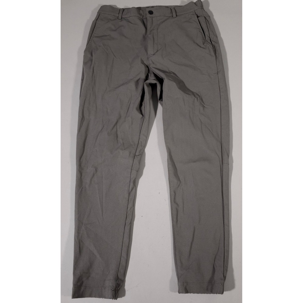 Cuts AO Jogger Pants Mens L Grey Polyester Tapered Sport of‎ Business